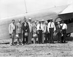 Ford Trimotor American Airways plane and its inaugural flight from Fort Worth to Cincinnati