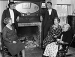 John Garner with his mother, brothers, and sisters