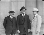 Sam Rayburn, Walter Woodell, and Amon G. Carter