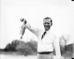 W. K. Stripling, Sr., at Shady Oak Farm.