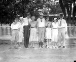 Carter Family with Mr. and Mrs. Oswald Jacoby and others at Shady Oak Farm