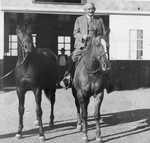 W. T. Waggoner on horse, 1932