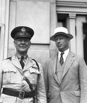 Brigadier General Charles R. Howland and Captain Ernest Samusson