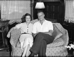 Newlyweds Mr. Elliott Roosevelt and Mrs. Ruth Googins Roosevelt