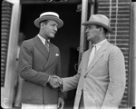 Maxie Rosenbloom with Bud Burmeister