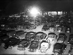 Dozens of automobiles at Shady Oak Farm