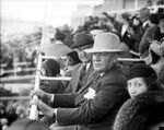 General Hugh Johnson and Amon G. Carter at Arlington Downs
