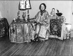 Mrs. Frank Hawks wearing Chinese street dress