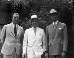 Elliott Roosevelt, Amon G. Carter, and James Roosevelt