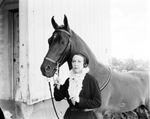 Mrs. D.C. Proctor and horse