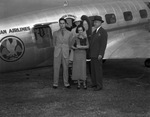 Amon G. Carter Jr., Mrs. Amon G. Carter, Ruth Carter, and Amon G. Carter Sr.