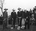 Groundbreaking for Texas Frontier Centennial