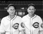 Fort Worth Cats players Leland Terhune and Art Weis