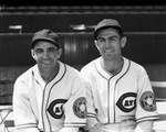 Fort Worth Cats players Ernie Smith and Frank Krole