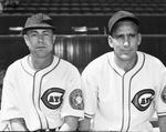 Fort Worth Cats players Lee Stebbins and Gus Brittain