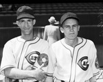 Fort Worth Cats players Carl Fairly and Arnold Moser