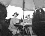 Mrs. E. H. Dalory, left, and Mrs. E. M. Markell, both of Hollywood, California