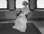 Mrs. F. D. Boesch models gown