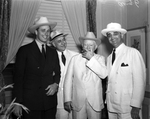 Elliott Roosevelt, Amon G. Carter, John Nance Garner, and Sherman Minton