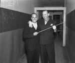 Paul Whiteman handing his baton to Joe Venuti