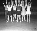 Glenn Wilcox's ladies' gymnasium class