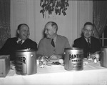 W. H. Bryan, Amon Carter, and Earl C. Scott at Salesmen's Banquet