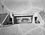 New overpass replaced an old railroad underpass, location unknown