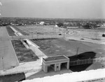 Parking layout at the newly built Will Rogers Memorial Coliseum and Auditorium