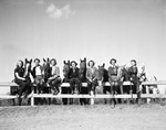 Fort Worth Fall Horse Show and Community Circus; Marian Mitchell, Mary Louise Craven, Louise White, Frances Matthews, Elizabeth Hager, Rosemary Collier, and Ruth Ellen Griffith, 11/1937
