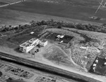 Air view of Abilene abattoir (slaughter house)