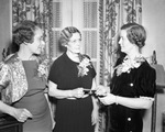 Mrs. C. C. Patterson, right, president of the Music Study Club
