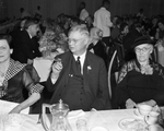 Franklin D. Roosevelt Appreciation Dinner sponsored by Tarrant County Democratic organizations at Hotel Texas; Mayor B.R. Wall of Grapevine