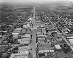 Aerial view of Anson, Texas