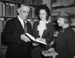 R.L. Paschal (left) explaining library methods