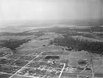 Aerial shot of land belonging to Amon Carter