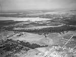 Aerial shot of land belonging to Mr. Amon Carter