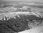 Aerial shot of land belonging to Amon Carter