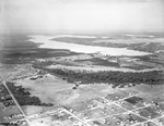 Aerial shot of land belonging to Amon Carter