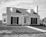 Exterior of the home of Mr. and Mrs. Claude Ward Junior, location not identified, Fort Worth, 02/07/1939