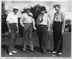 E. J. "Dutch" Harrison, Ralph Guldahl, Calude Whalen, and Raymond Gafford