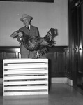 Amon Carter with turkey