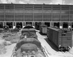Texas and Pacific Railroad; railway cars and locomotives