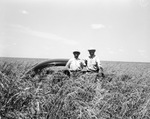 G. W. Campbell of Kansas and M. M. Reinhold, an owner and manager of the Matlock Ranch near Dalhart, Texas by Frank Reeves Sr.