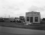 Levelland, Texas, headquarters of the new Levelland Oil Company by Frank Reeves Sr.