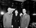 Amon Carter Sr. with Ruth and Amon Jr.