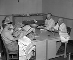 Proofreaders at Star-Telegram, 1949