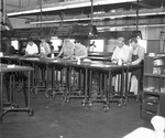 Star-Telegram composing room, 1949
