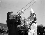 North Texas Agricultural College (N. T. A. C.) Silver Bugle Ceremony