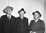 Texas Farm Bureau Federation Convention: J. A. Bishop, Wayne Ingram and C. T. Devaney