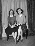 Miss Dorothy Norris, right, and Miss Ellen Marie Gallagher
